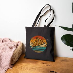 Tote Pizza Slice 17 Black