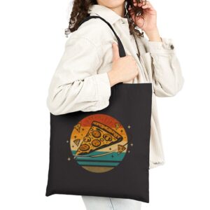 Tote Pizza Slice 19 Black