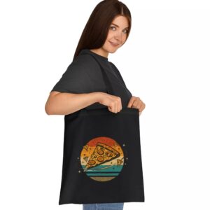 Tote Pizza Slice 2 Black