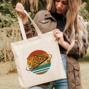 Tote Pizza Slice 3 Natural