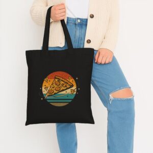 Tote Pizza Slice 7 Black