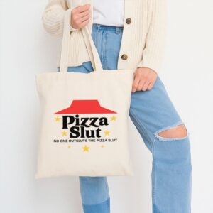 Tote Pizza Slut 11 Natural