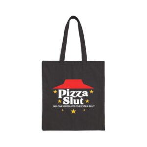 Tote Pizza Slut 16 Black