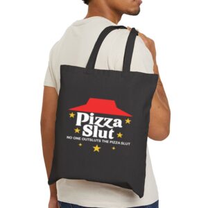 Tote Pizza Slut 21 Black