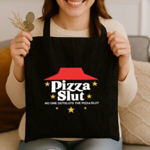 Tote Pizza Slut 3 Black