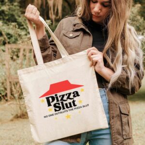 Tote Pizza Slut 3 Natural