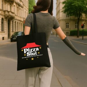 Tote Pizza Slut 4 Black