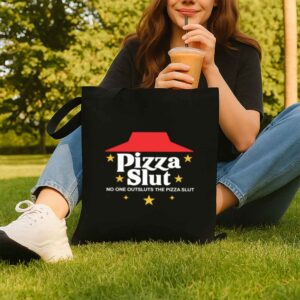 Tote Pizza Slut 8 Black