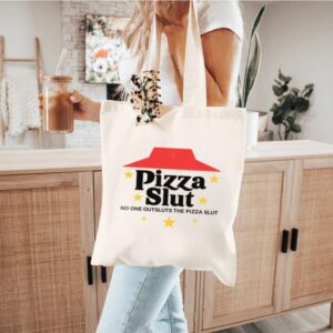 Tote Pizza Slut 8 Natural