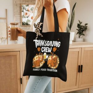 Tote Thanksgiving Crew 10 Black