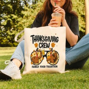 Tote Thanksgiving Crew 10 Natural