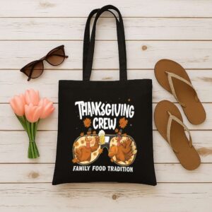 Tote Thanksgiving Crew 12 Black