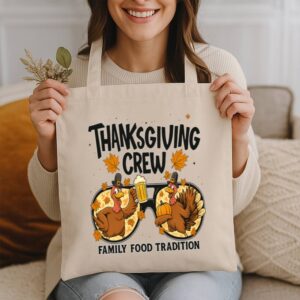 Tote Thanksgiving Crew 14 Natural