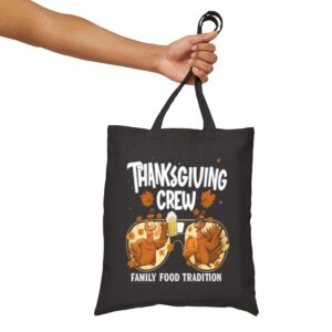 Tote Thanksgiving Crew 15 Black