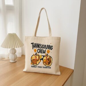 Tote Thanksgiving Crew 16 Natural