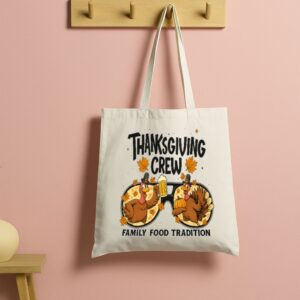 Tote Thanksgiving Crew 5 Natural