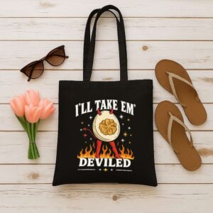 Tote Thanksgiving Deviled 12 Black