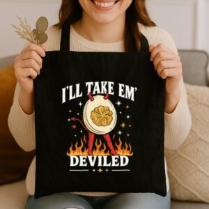 Tote Thanksgiving Deviled 3 Black