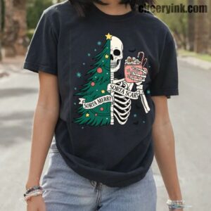 Tshirt Christmas Skeleton 10 T
