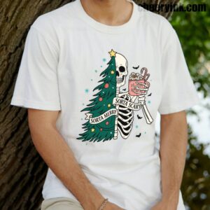 Tshirt Christmas Skeleton 14 T