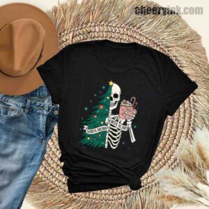 Tshirt Christmas Skeleton 30 T