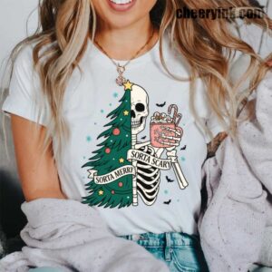 Tshirt Christmas Skeleton 42 T