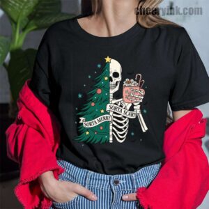 Tshirt Christmas Skeleton 43 T