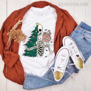 Tshirt Christmas Skeleton 44 T