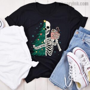 Tshirt Christmas Skeleton 46 T