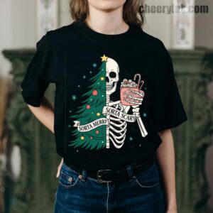 Tshirt Christmas Skeleton 7 T