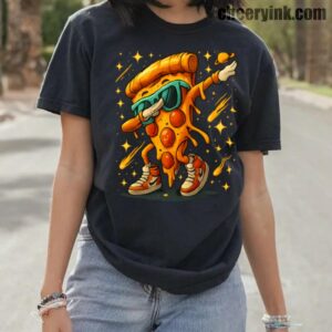 Tshirt Dabbing Pizza Slice 10 T