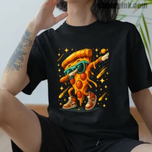 Dabbing Pizza Slice T-Shirt
