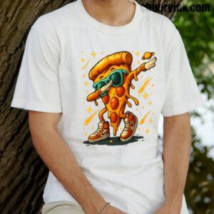 Tshirt Dabbing Pizza Slice 14 T