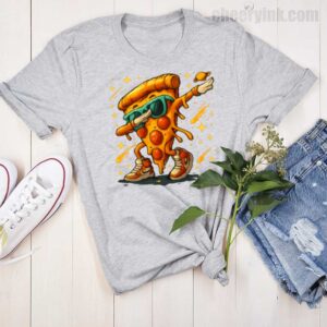 Tshirt Dabbing Pizza Slice 15 T