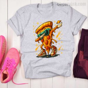Tshirt Dabbing Pizza Slice 19 T