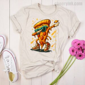 Tshirt Dabbing Pizza Slice 22 T