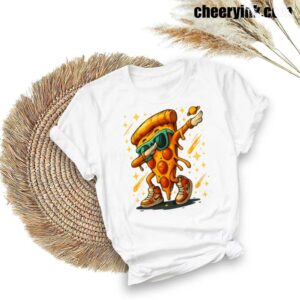 Tshirt Dabbing Pizza Slice 28 T