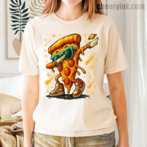 Tshirt Dabbing Pizza Slice 35 T