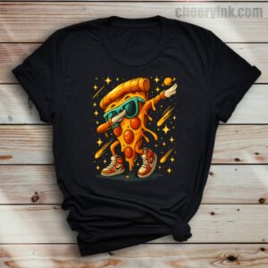 Tshirt Dabbing Pizza Slice 37 T
