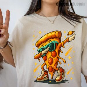 Tshirt Dabbing Pizza Slice 39 T
