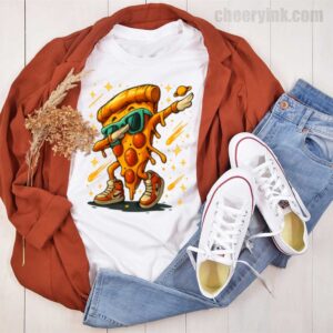 Tshirt Dabbing Pizza Slice 44 T