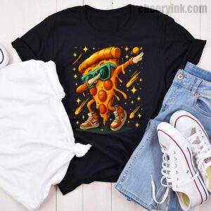 Tshirt Dabbing Pizza Slice 46 T