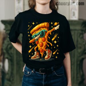 Tshirt Dabbing Pizza Slice 7 T