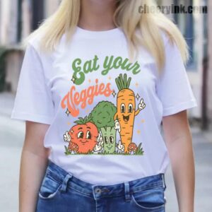 Tshirt Eat Your Veggies 13 T