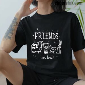 Tshirt Friends Not Food 12 T