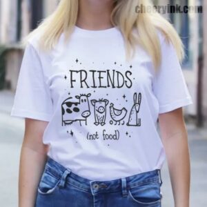 Tshirt Friends Not Food 13 T
