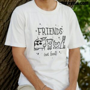 Tshirt Friends Not Food 14 T