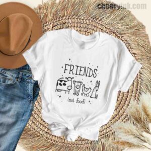 Tshirt Friends Not Food 32 T