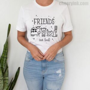Tshirt Friends Not Food 4 T