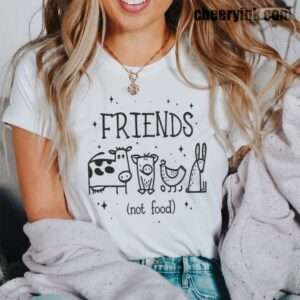 Tshirt Friends Not Food 42 T